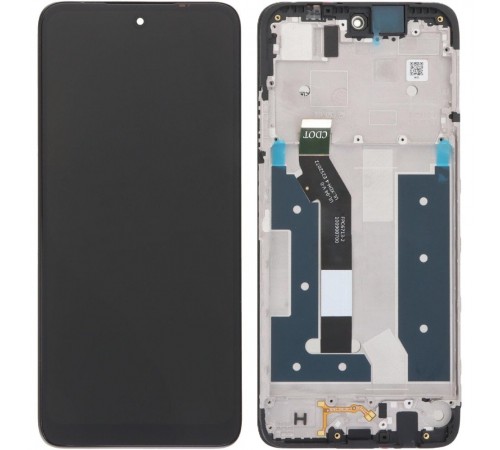 Дисплей для Motorola Moto G35 XT2433-5, чорний, з рамкою, Original (PRC)