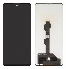 Дисплей для Xiaomi Poco M6 Pro 4G, Redmi Note 13 Pro 4G, чорний, без рамки, Copy (TFT)