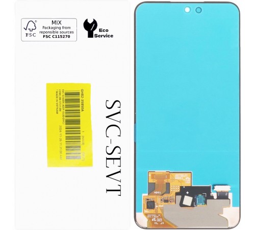 Дисплей для Samsung S721 Galaxy S24 FE, черный, без рамки, Original, сервисная упаковка, #GH82-35850A