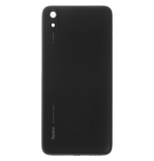 Задняя панель корпуса для Xiaomi Redmi 7A, черная (Eclipse Black) + стекло камеры