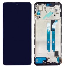 Дисплей для Xiaomi Redmi Note 11 Pro, Redmi Note 11 Pro 5G, чорний, з рамкою, Copy (TFT)