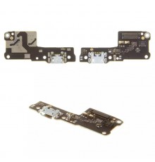 Шлейф для Xiaomi Redmi 7A, коннектора зарядки, микрофона, плата зарядки, High Copy