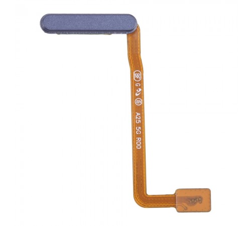 Шлейф для Samsung A256 Galaxy A25, кнопки включения, сканера отпечатка пальца (Touch ID), черный (Brave Black), Original (PRC)