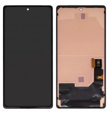 Дисплей для Google Pixel 6, чорний, з рамкою, High Copy (OLED) GB7N6, G9S9B16