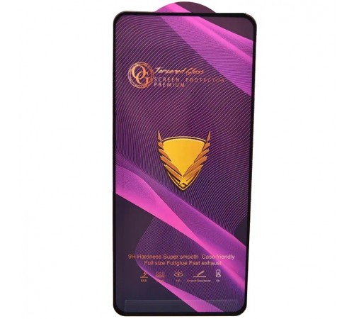 Защитное стекло для Samsung A356 Galaxy A35 5G, A556 Galaxy A55, M356 Galaxy M35, совместимо с чехлом, Full Glue, (без упаковки), черный