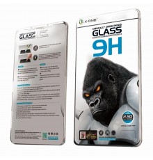 Захисне скло для Samsung S901 Galaxy S22 5G, 2.5D, 9H, Gorilla Glass, X-One, чорний