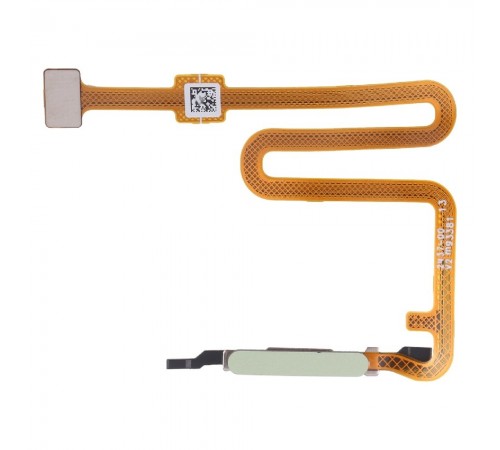 Шлейф для Samsung A057 Galaxy A05s, сканера отпечатка пальца (Touch ID), зеленый, Original (PRC)