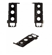 Скло камери для Huawei P30, Original, чорне, з рамкою, з розборки