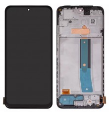 Дисплей для Xiaomi Poco M4 Pro 4G, Redmi Note 11, Redmi Note 11S, чорний, з рамкою, High Copy (OLED)