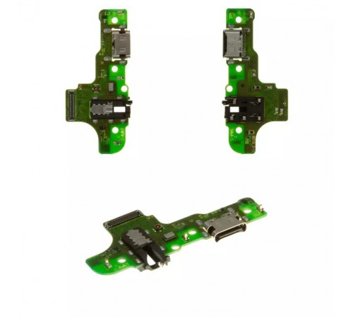 Шлейф для Samsung A207F/DS Galaxy A20s, коннектора зарядки, Copy, плата зарядки, M14
