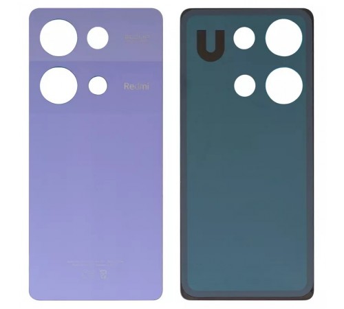 Задняя панель корпуса для Xiaomi Redmi Note 13 Pro 4G, фиолетовая (Lavender Purple)