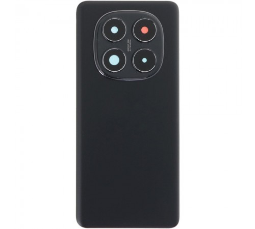 Задняя панель корпуса для Xiaomi Redmi Note 14 Pro 4G, черная (Midnight Black) + стекло камеры Задняя панель корпуса для Xiaomi Redmi Note 14 Pro 4G, черная (Midnight Black) + стекло камеры