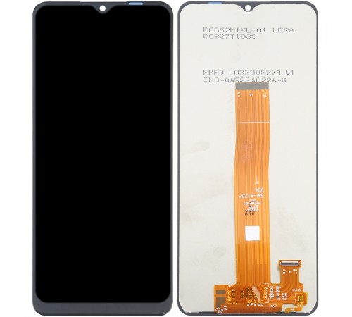 Дисплей для Samsung A125F Galaxy A12, черный, без рамки, Original (PRC), SM-A125F V04