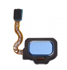 Шлейф для Samsung G950F Galaxy S8, G955F Galaxy S8 Plus, сканера відбитка пальця (Touch ID), синій (Coral Blue), v 0.2, Original (PRC)