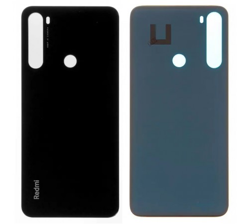 Задня панель корпусу для Xiaomi Redmi Note 8, чорна, M1908C3JH, M1908C3JG, M1908C3JI