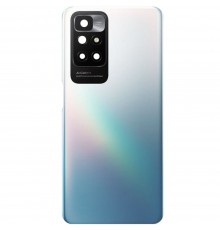 Задняя панель корпуса для Xiaomi Redmi 10 (2021), Redmi 10 (2022), голубая (Sea Blue) + стекло камеры