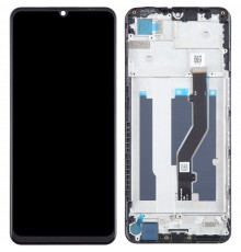 Дисплей для ZTE Blade V40 Vita, чорний, з рамкою, High Copy, ver R0.1