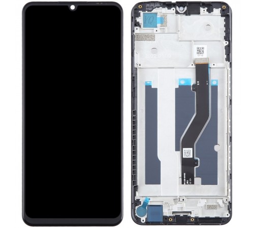 Дисплей для ZTE Blade V40 Vita, чорний, з рамкою, High Copy, ver R0.1