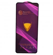 Защитное стекло для Tecno Pova 2 (LE7), Pova 3, Pova 5G; Infinix Note 7, Note 10, Note 10 Pro, Note 11 Pro,  Note 11s, 9H, Golden Armor OG, Full-Screen, Full Glue, (без упаковки), черный