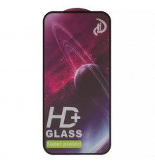 Захисне скло ASP для Apple iPhone 15 Pro, сумісне з чохлом, Full Glue, чорне 