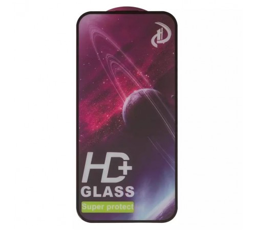 Захисне скло ASP для Apple iPhone 15 Pro, сумісне з чохлом, Full Glue, чорне 