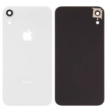 Задня панель корпусу для iPhone XR, біла + скло камери, small hole