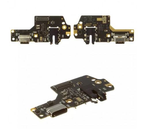 Шлейф для Xiaomi Redmi Note 8T, коннектора зарядки, коннектора наушников, микрофона, плата зарядки, Original (PRC)