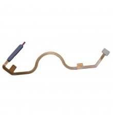 Шлейф для Tecno Camon 18 (CH6n), Camon 18T, сканера відбитка пальця (Touch ID), сірий (Dusk Gray), Original (PRC)