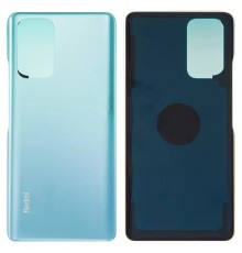Задняя панель корпуса для Xiaomi Redmi Note 10 Pro, Redmi Note 10 Pro Max, голубая (Glacier Blue)