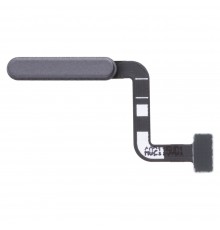 Шлейф для Samsung A326 Galaxy A32 5G, кнопки ввімкнення, сканера відбитка пальця (Touch ID), чорний (Awesome Black), Original (PRC) 