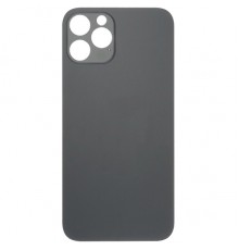 Задня панель корпусу для iPhone 12 Pro, сіра, не потрібно знімати скло камери, Original (PRC), big hole, graphite