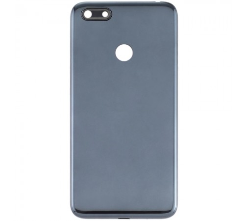 Задняя панель корпуса для Motorola Moto E6 Play XT2029, черная (Anthracite) + стекло камеры