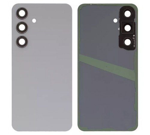 Задняя панель корпуса для Samsung S921 Galaxy S24, серая (Marble Grey) + стекло камеры