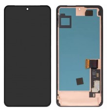 Дисплей для Google Pixel 8 Pro, чорний, з рамкою, High Copy (OLED), GC3VE, G1MNW