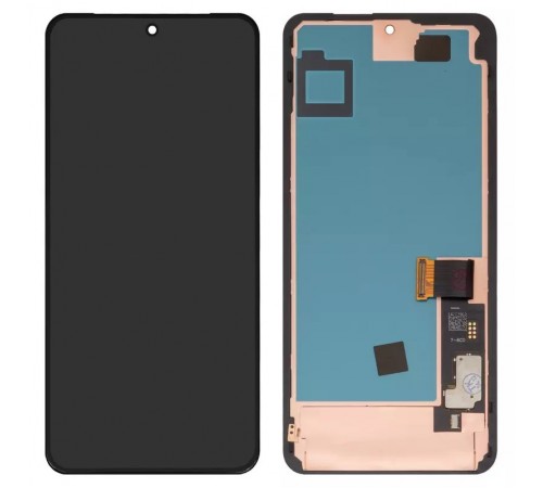Дисплей для Google Pixel 8 Pro, чорний, з рамкою, High Copy (OLED), GC3VE, G1MNW