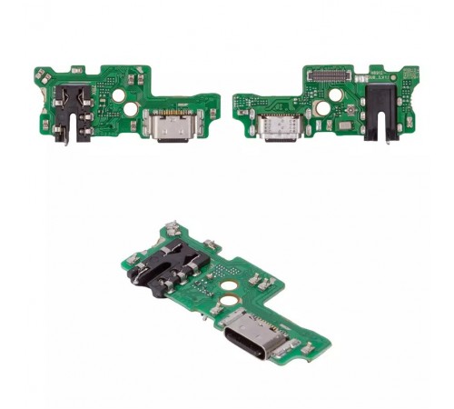 Шлейф для Tecno Camon 18 (CH6n), Camon 18T, коннектора зарядки, коннектора наушников, микрофона, плата зарядки, High Сopy
