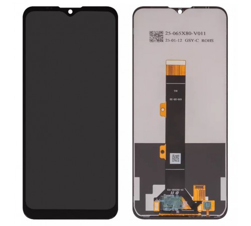 Дисплей для Motorola Moto E20 XT2155, чорний, без рамки, (Box)