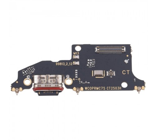 Шлейф для Realme C75 4G RMX3941, коннектора зарядки, коннектора наушників, мікрофона, плата зарядки