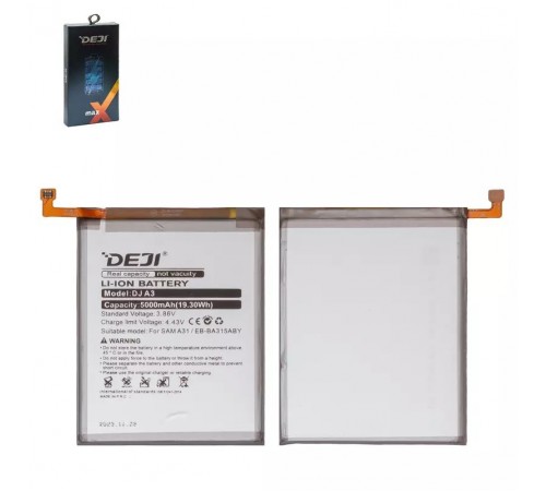 Аккумулятор Deji EB-BA315ABY для Samsung A225 Galaxy A22, A315F/DS Galaxy A31, A325 Galaxy A32, Li-ion, 3.86 В, 5000 мАч