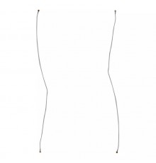 Шлейф для Samsung A505F/DS Galaxy A50, коаксіальний RF кабель, білий, 177.3 mm