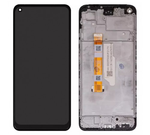 Дисплей для Oppo A96 4G, чорний, з рамкою, High Copy, CPH2333, BS066FBM-L05-MB00