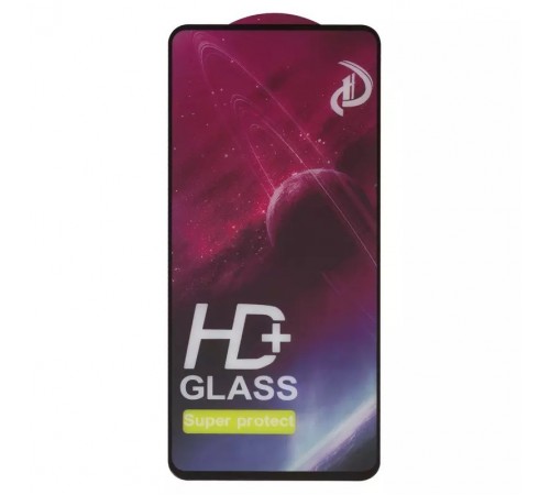 Захисне скло ASP для Samsung A725 Galaxy A72, A726 Galaxy A72 5G, сумісне з чохлом, Full Glue, чорний