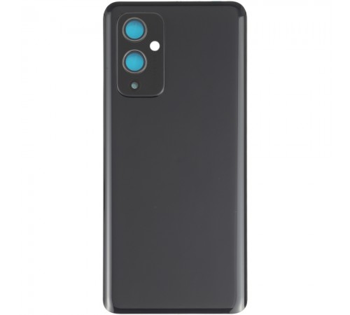 Задня панель корпуса для OnePlus 9, чорна (Astral Black), Copy + скло камери