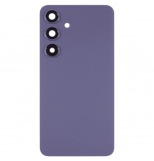 Задняя панель корпуса для Samsung S921 Galaxy S24, фиолетовая (Cobalt Violet) + стекло камеры