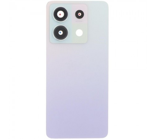 Задняя панель корпуса для Xiaomi Redmi Note 13 Pro 5G, фиолетовая (Aurora Purple) + стекло камеры