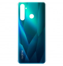 Задняя панель корпуса для Realme 5 Pro, Realme Q, зеленая (Crystal Green)