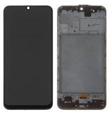 Дисплей для Samsung M315 Galaxy M31, черный, с рамкой, Original (PRC)