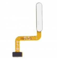 Шлейф для Samsung A225 Galaxy A22, кнопки включения, сканера отпечатка пальца (Touch ID), белый, Original (PRC)