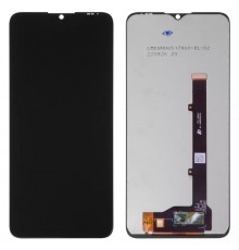 Дисплей для ZTE Blade A51 (2021), Blade A71 A7030, чорний, без рамки, Original (PRC), #TXDI650EBAPU-46/SKI651-B69-V0.1