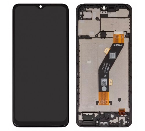 Дисплей для Tecno Spark Go (2023) (BF7), чорний, з рамкою, High Copy FPC6605-05